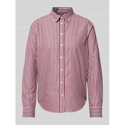 Zdjęcie Bluzka koszulowa z wyhaftowanym logo