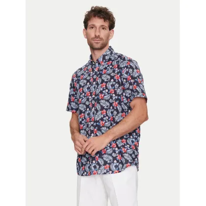 Zdjęcie Bugatti Koszula 9450 58333A Granatowy Slim Fit