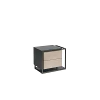 Zdjęcie Zjawiskowa szafka nocna do eleganckiej sypialni w stylu minimalistycznym