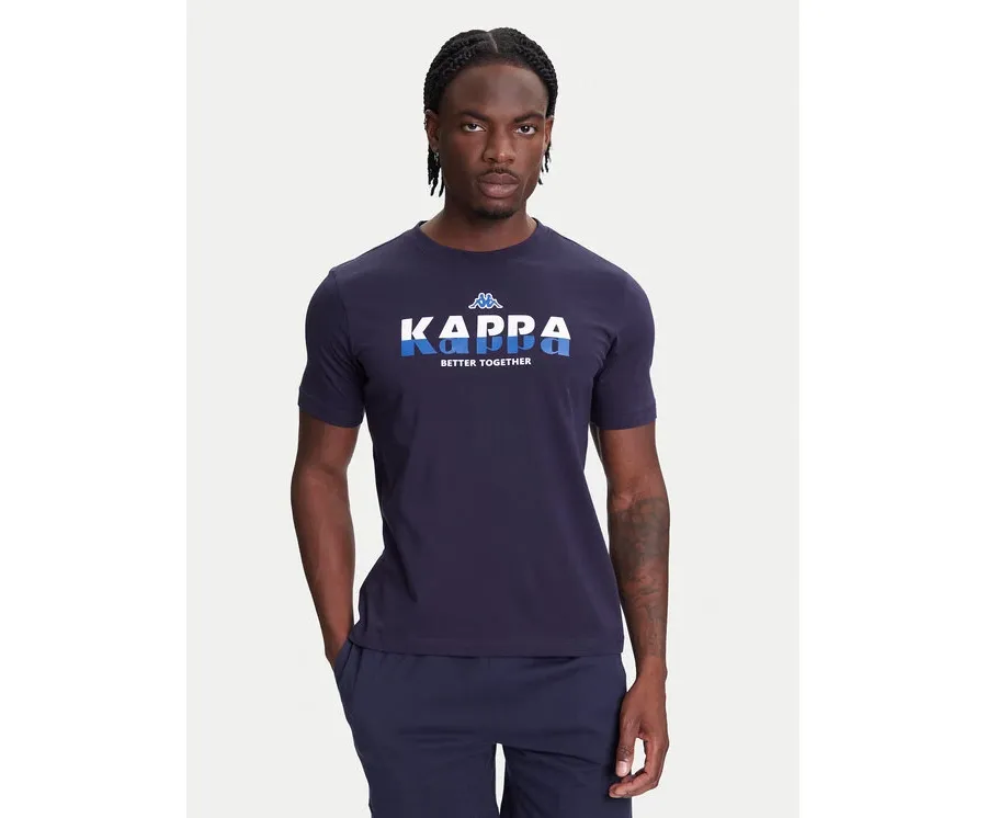 obrazek 1 Kappa T-Shirt 351U8KW 193 Granatowy Regular Fit