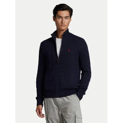 Zdjęcie Polo Ralph Lauren Sweter 710899975001 Granatowy Regular Fit