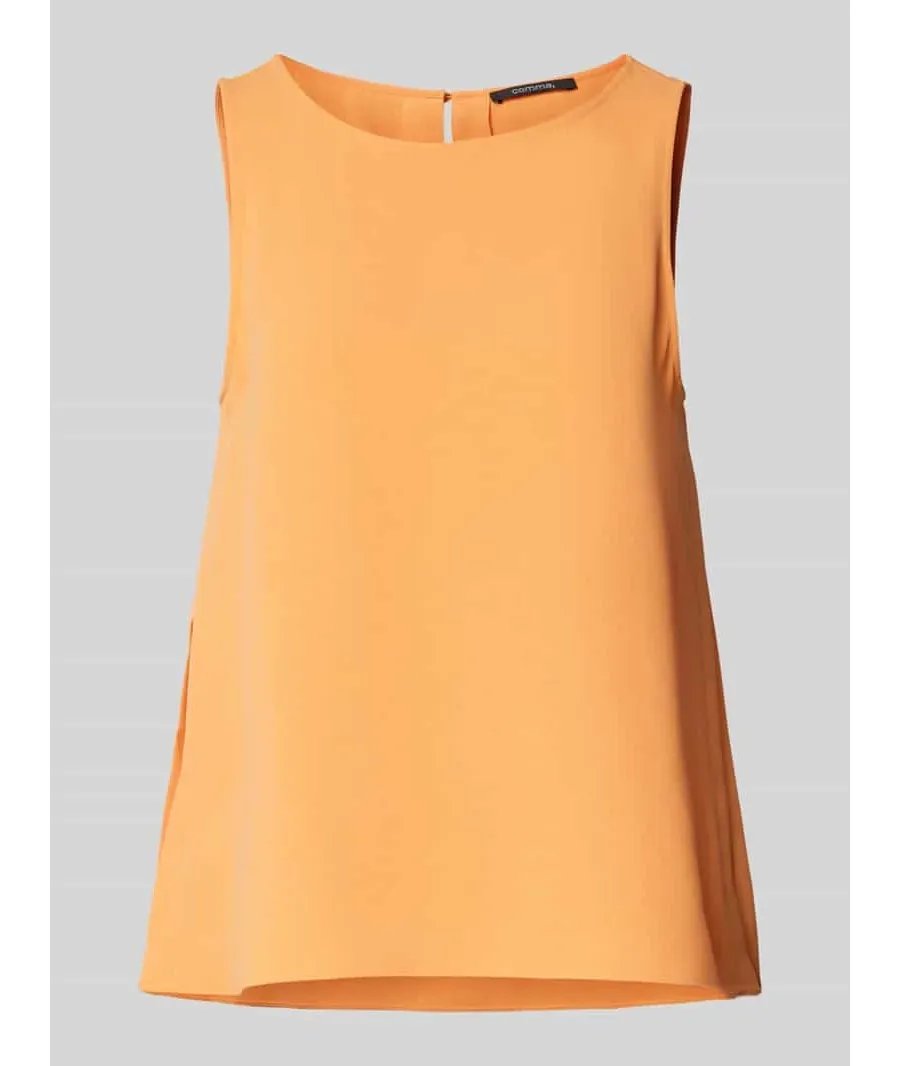 obrazek 1 Top bluzkowy w jednolitym kolorze