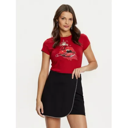 Zdjęcie Guess T-Shirt W5RI23 K49A1 Czerwony Slim Fit