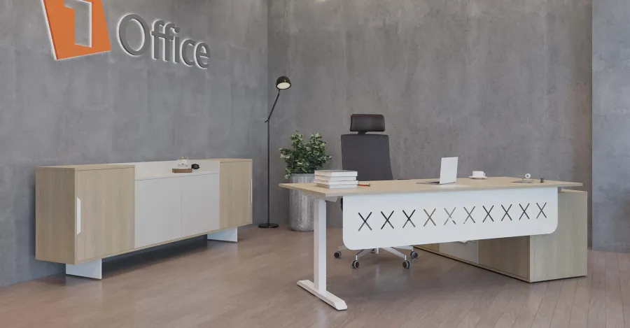 obrazek 1 Oryginalny zestaw mebli do gabinetu