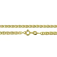 Zdjęcie Męski łańcuszek z 18-karatowego żółtego złota - 50 cm