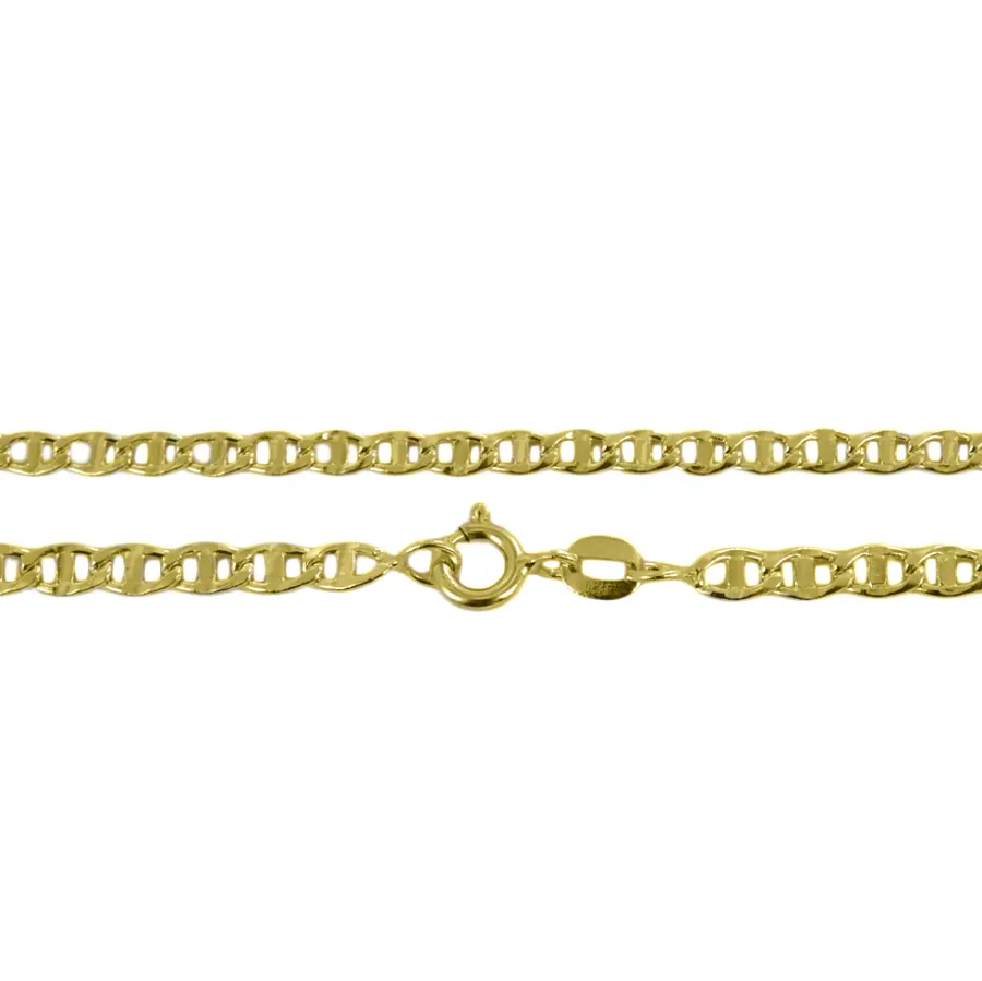 obrazek 1 Męski łańcuszek z 18-karatowego żółtego złota - 50 cm