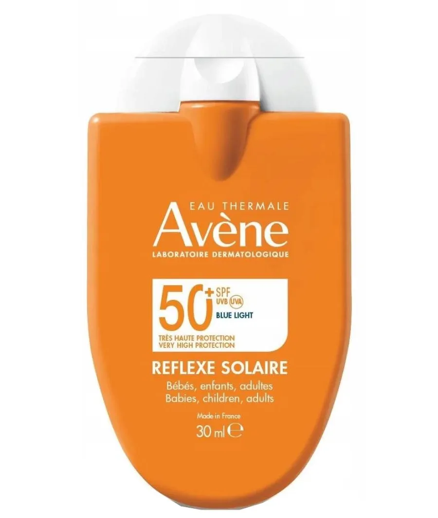 obrazek 1 Avène Sun Bardzo Wysoka Ochrona Refleks do opalania SPF50+ dla całej rodziny  30 ml Avene