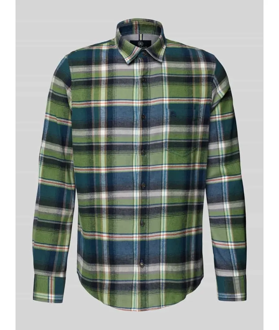 obrazek 1 Koszula casualowa o kroju regular fit z wyhaftowanym logo