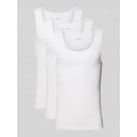 Zdjęcie Top z wyhaftowanym logo w zestawie 3 szt. model ‘ONE’