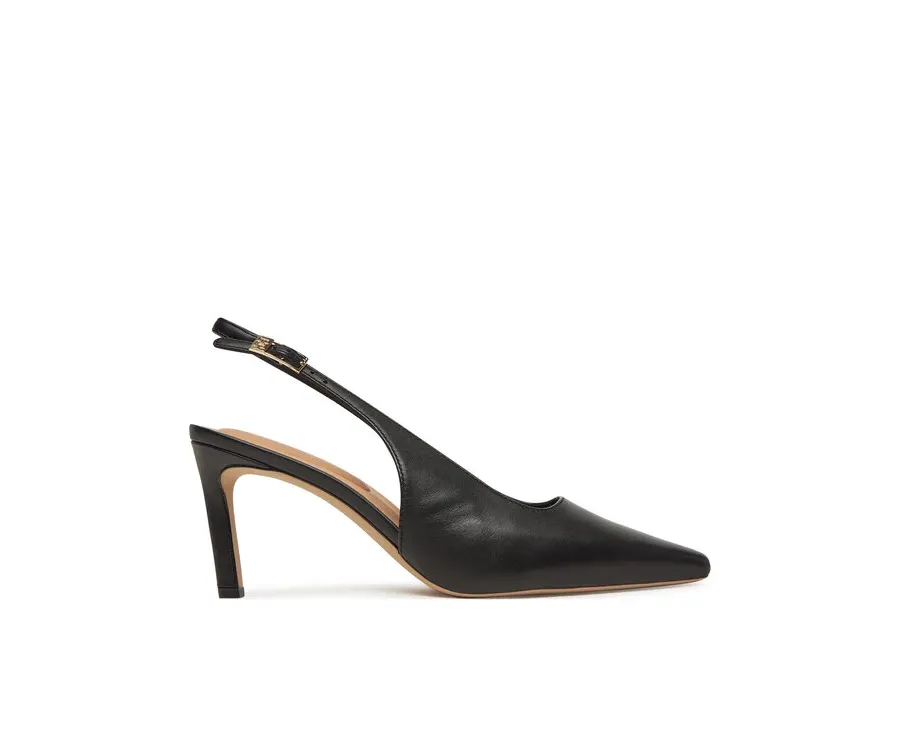 obrazek 1 Tommy Hilfiger Sandały Squared Toe FW0FW08636 Czarny