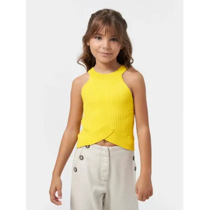 Zdjęcie Mayoral Top 6023 Żółty Slim Fit
