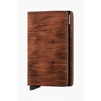 Zdjęcie Secrid portfel kolor bordowy Portfel Secrid Slimwallet Dutch Martin Whiskey SDM-WHISKEY