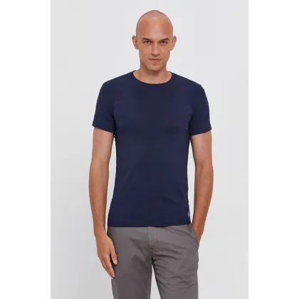 Zdjęcie Polo Ralph Lauren T-shirt (2-pack) 714835960004 męski kolor granatowy gładki