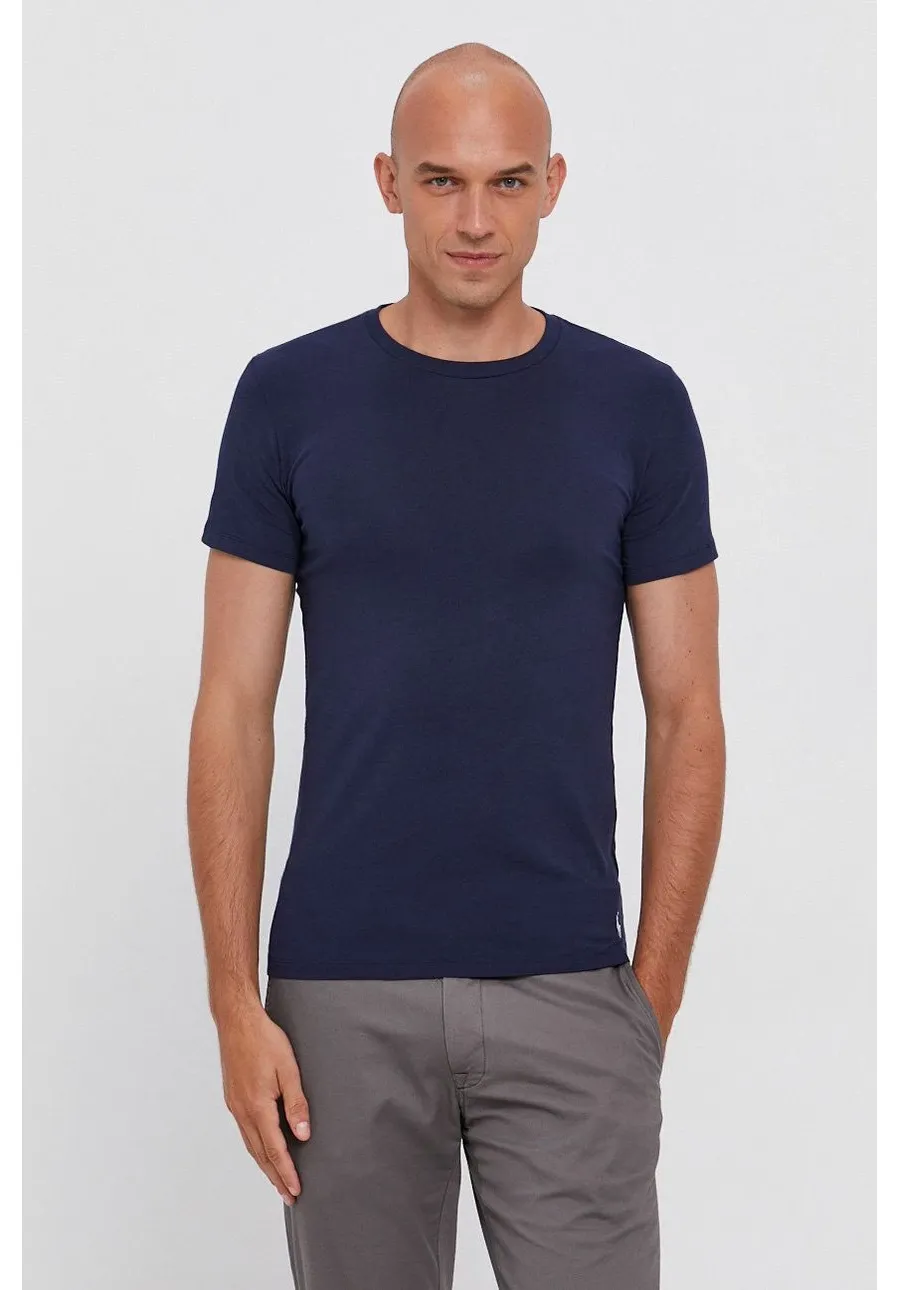obrazek 1 Polo Ralph Lauren T-shirt (2-pack) 714835960004 męski kolor granatowy gładki