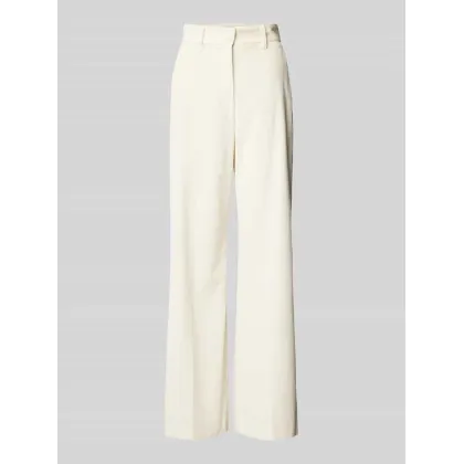 Zdjęcie Spodnie sztruksowe z czystej bawełny z wpuszczanymi kieszeniami po bokach model ‘TANIA’