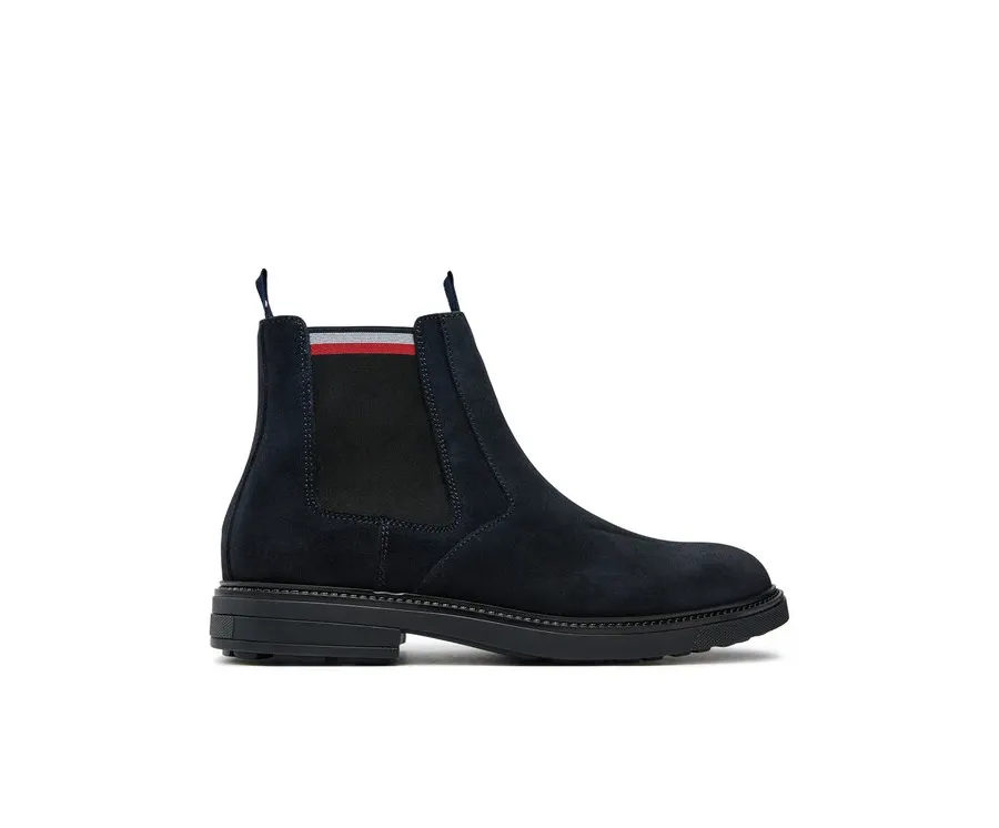 obrazek 1 Tommy Hilfiger Sztyblety Chelsea FM0FM05191 Granatowy