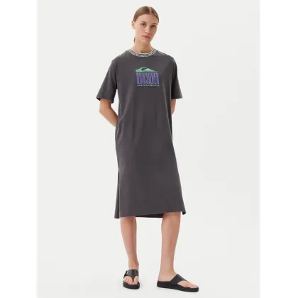 Zdjęcie Quiksilver Sukienka codzienna EQWKD03035 Szary Relaxed Fit