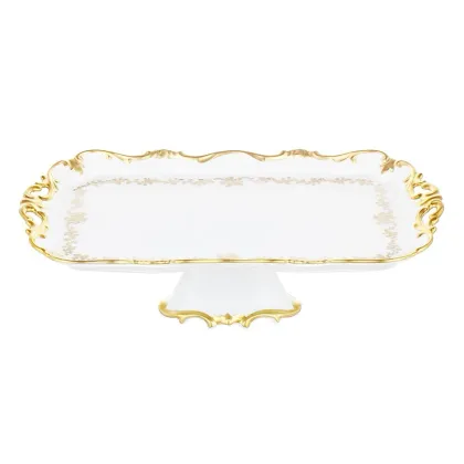 Zdjęcie Klasyczna patera z porcelany