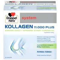 Zdjęcie Doppelherz System Kollagen 11.000 Plus, Fiolki z płynem doustnym DOPPELHERZ