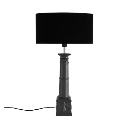 Picture Classic black desk lamp from the Coluna - Vista Alegre collection