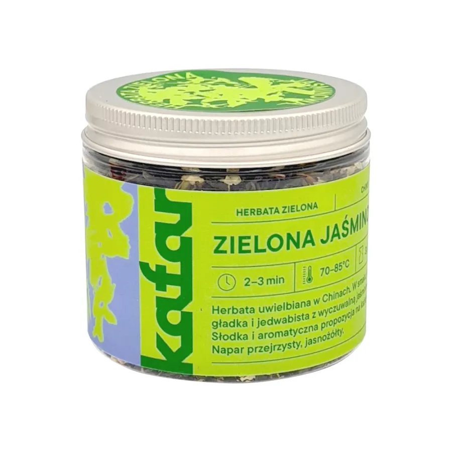 obrazek 1 Kafar - Zielona Jaśminowa - Herbata sypana 50g KAFAR