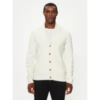 Zdjęcie Lindbergh Kardigan 30-804059B Biały Relaxed Fit