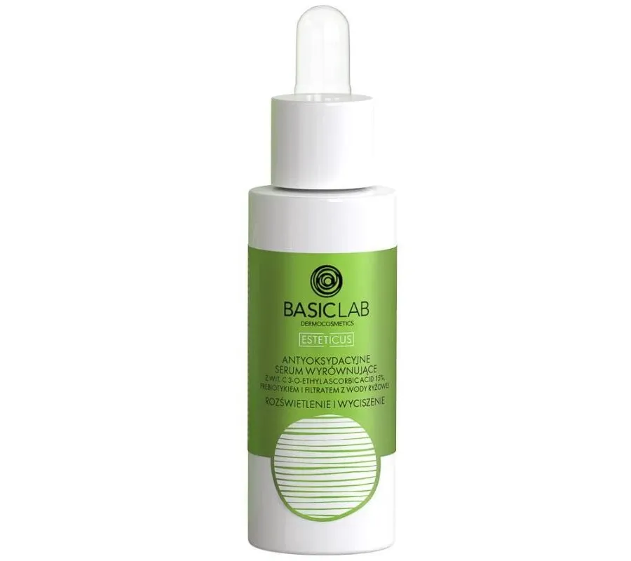 obrazek 1 BasicLab Esteticus Serum wyrównujące koloryt z witaminą C 15% 30 ml Basiclab Dermocosmetics