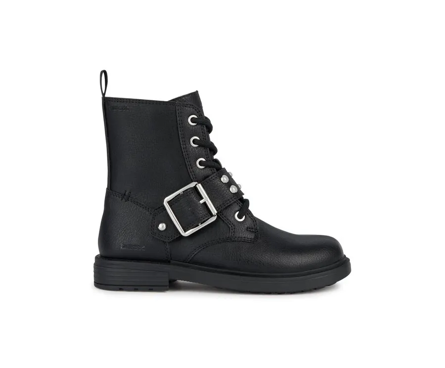obrazek 1 Geox Botki Jr Eclair J369QD 000BU C9999 D Czarny