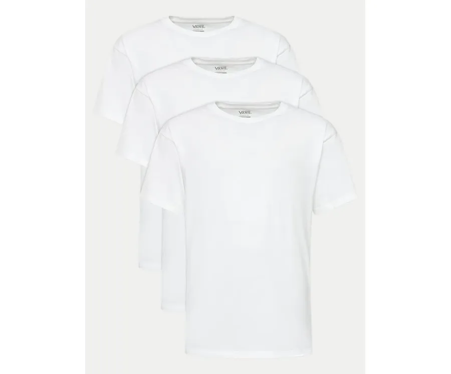 obrazek 1 Vans Komplet 3 t-shirtów VN000KHD Biały Regular Fit