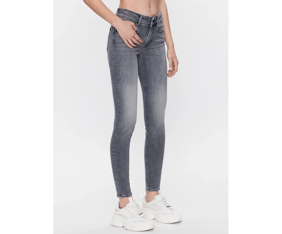 obrazek 1 Vero Moda Jeansy Embrace 10286263 Szary Skinny Fit