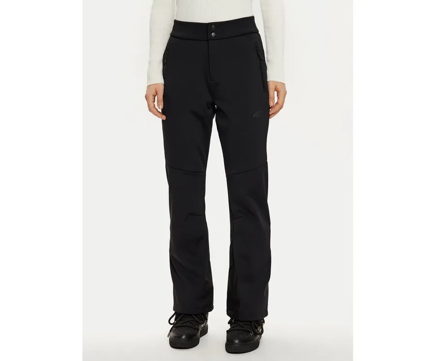 obrazek 1 4F Spodnie narciarskie 4FWAW24TFTRF706 Czarny Slim Fit