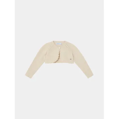 Zdjęcie Mayoral Bolerko 306 Beżowy Regular Fit