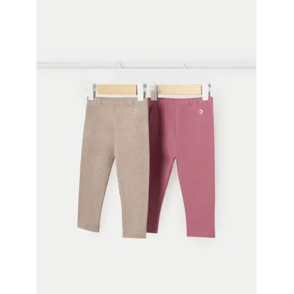 Zdjęcie Mayoral Komplet 2 par legginsów 702 Kolorowy Slim Fit