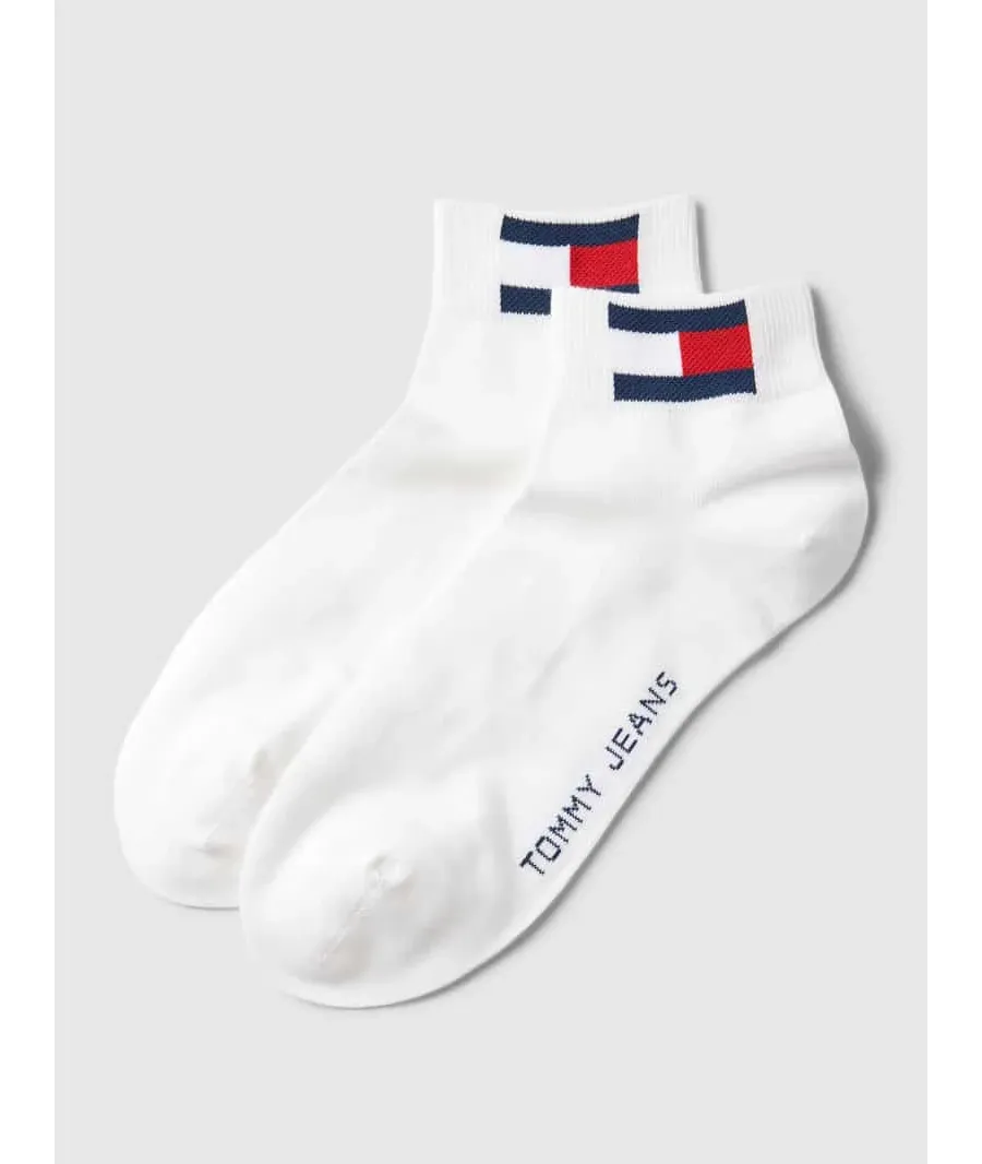 obrazek 1 Krótkie skarpety z nadrukiem z logo w zestawie 2 szt.