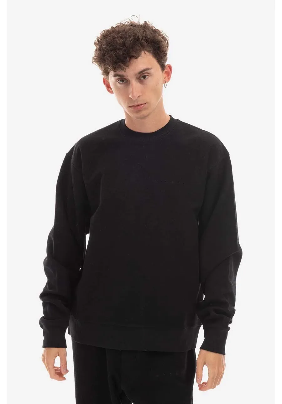 obrazek 1 STAMPD bluza bawełniana męska kolor czarny gładka SLA.M2981SW-BLK