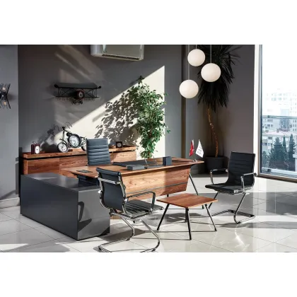Zdjęcie Stylowy i nowoczesnny komplet mebli do biura - Cagin Office
