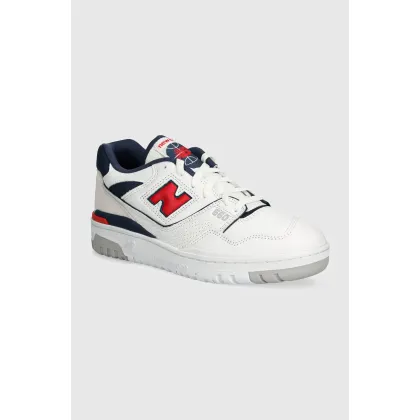 Zdjęcie New Balance sneakersy skórzane 550 kolor biały BB550ESD