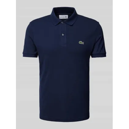 Zdjęcie Koszulka polo o kroju slim fit z naszywką z logo model ‘PIQUE’