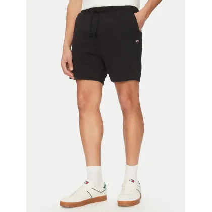 Zdjęcie Tommy Jeans Szorty sportowe Entry Graphic DM0DM21369 Czarny Regular Fit