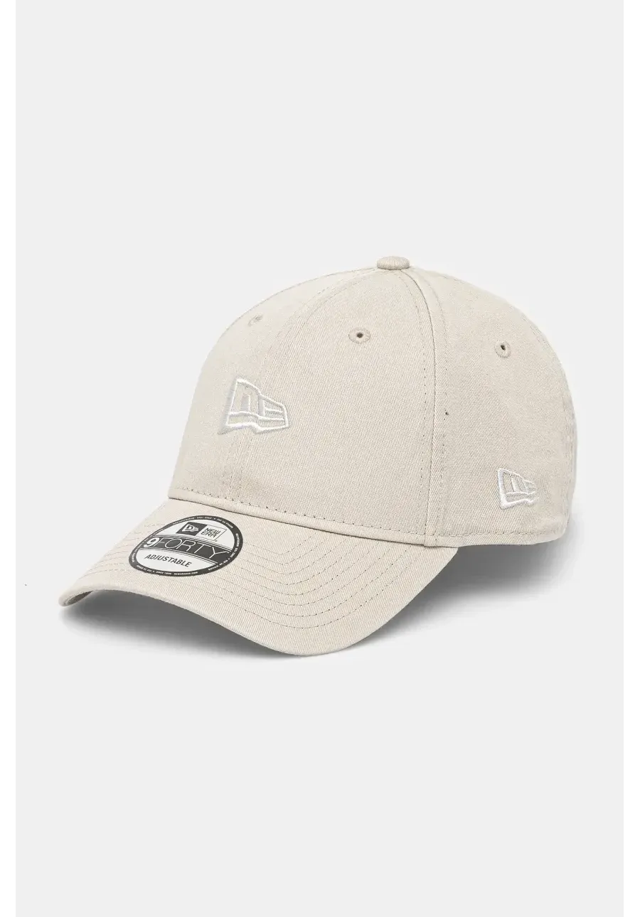 obrazek 1 New Era czapka z daszkiem bawełniana kolor beżowy z aplikacją 60595464