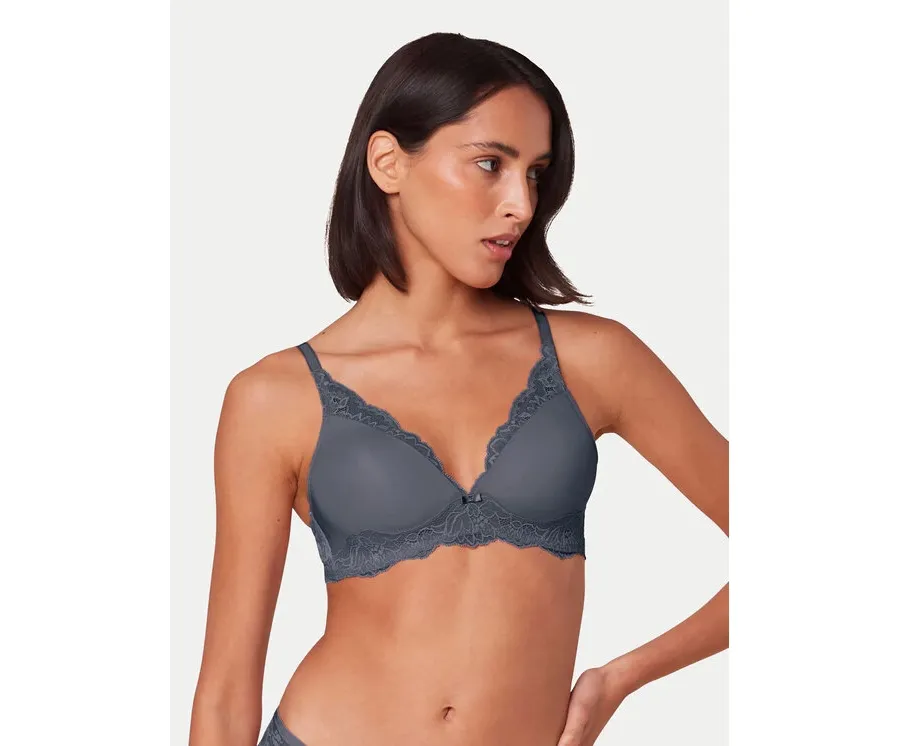 obrazek 1 Triumph Biustonosz bezfiszbinowy Amourette Charm 10214457 Niebieski