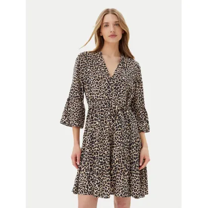 Zdjęcie Vero Moda Sukienka codzienna Melba 10329936 Brązowy Loose Fit