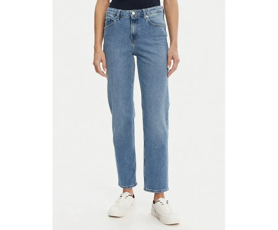 obrazek 1 Tommy Hilfiger Jeansy Classic WW0WW44345 Niebieski Straight Fit
