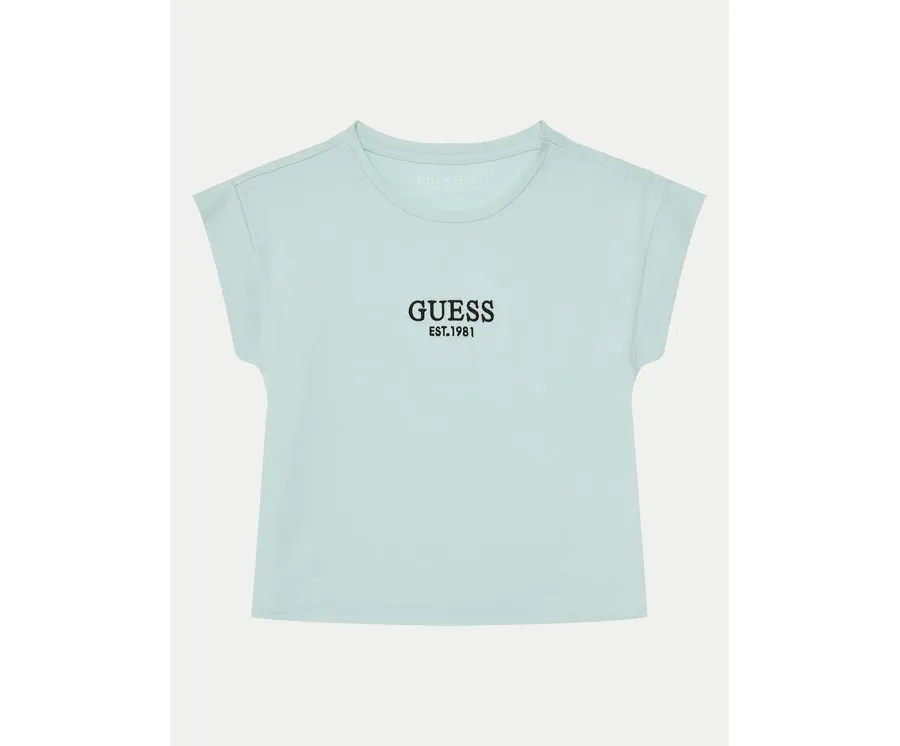 obrazek 1 Guess T-Shirt J4BI34 J1314 Błękitny Boxy Fit
