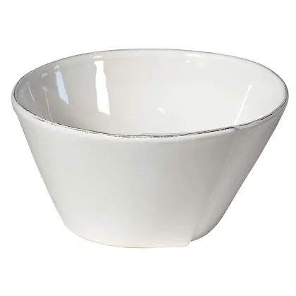 Zdjęcie Biała klasyczna miska z ceramiki - Virginia Casa