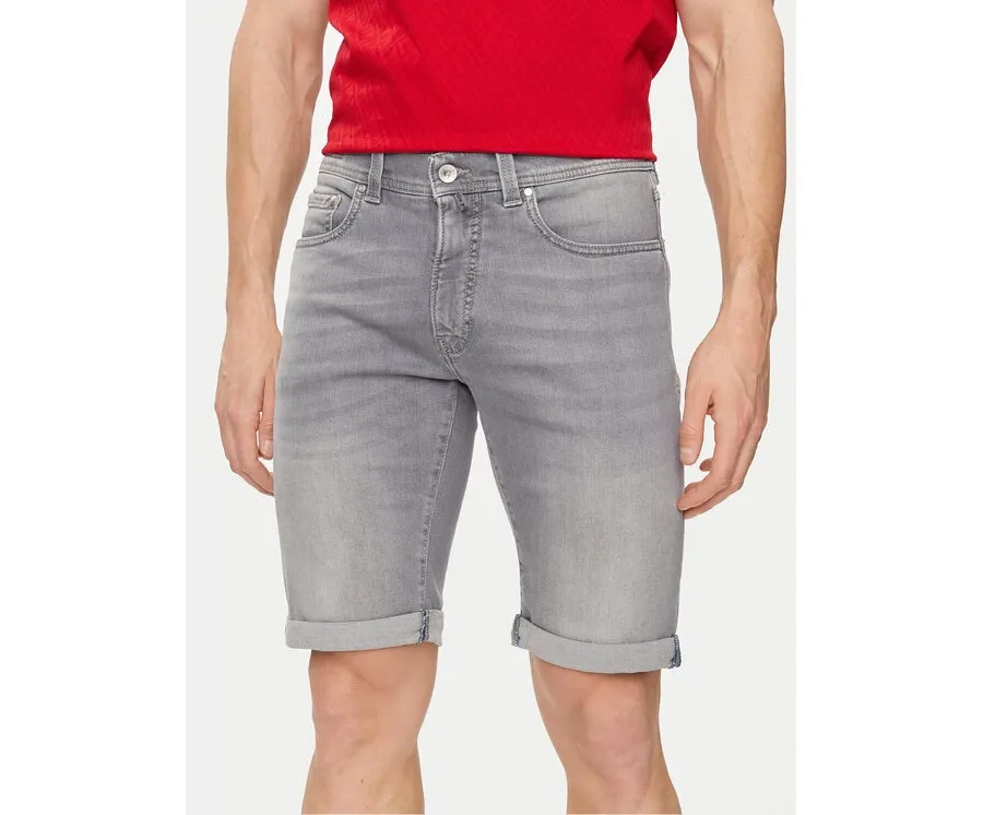 obrazek 1 Pierre Cardin Szorty jeansowe C7 34520.8130 Szary Modern Fit