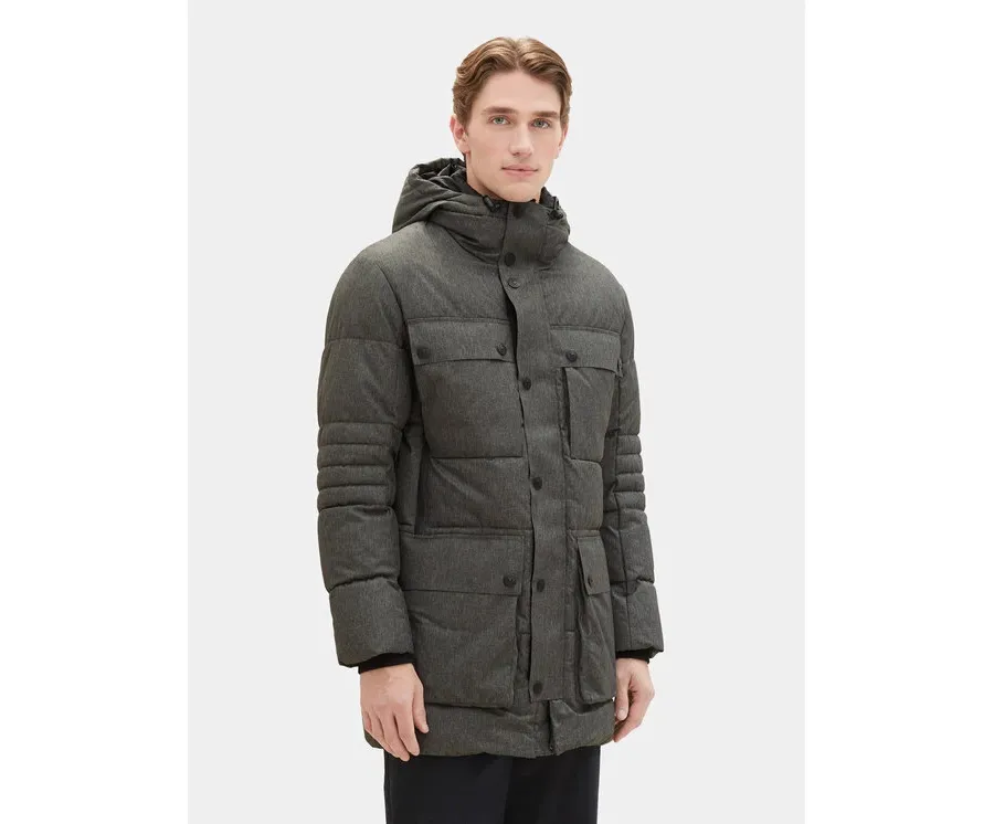 obrazek 1 Tom Tailor Kurtka zimowa 1037359 Szary Regular Fit
