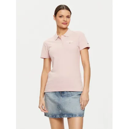 Zdjęcie Tommy Hilfiger Polo WW0WW43930 Różowy Slim Fit
