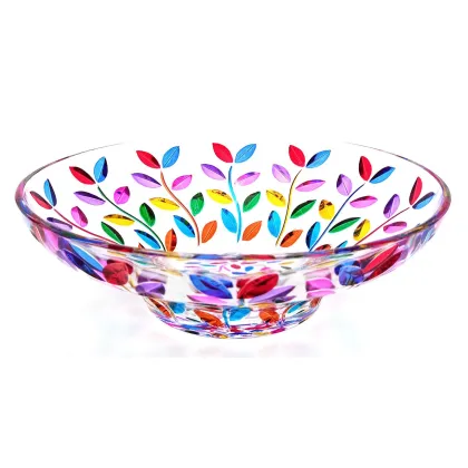 Zdjęcie Cudowna misa Laurus na owoce lub przekąski do salonu