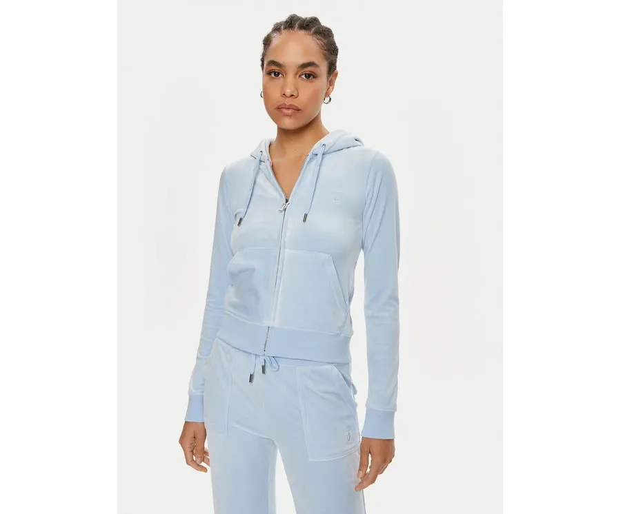 obrazek 1 Juicy Couture Bluza Robertson JCAP176 Błękitny Slim Fit